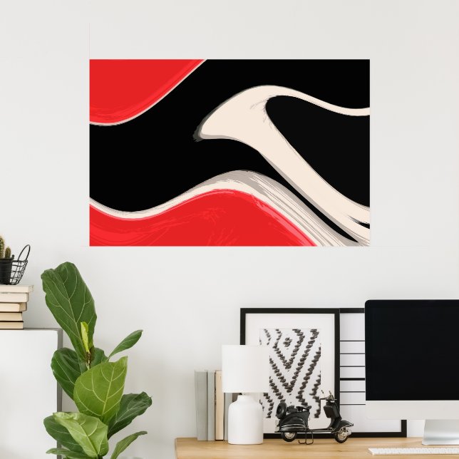 Póster RWB Swipe (Escritório em casa)