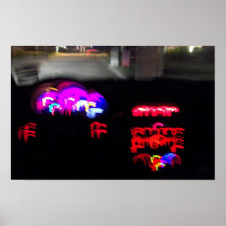 Póster RX-8 à noite