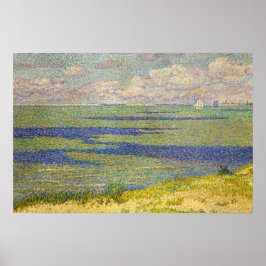 Poster Rysselberghe - Dunas de Cadzand 1893