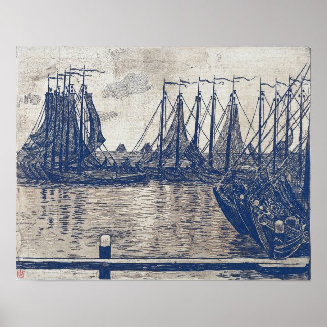 Poster Ryszard - A frota de pesca (Frente)
