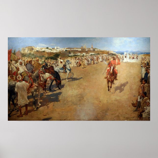 Poster Ryszard berghe - Arabic Fantasy 1884 (Frente)