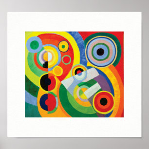 Póster Rythme Joie de Vivre por Robert Delaunay