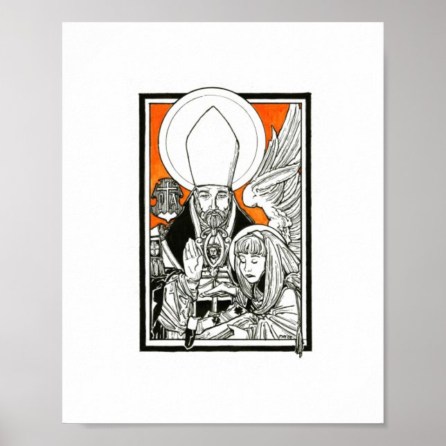 Póster S. Alexander Sauli (Frente)