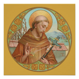Póster S. Francisco de Assis (BK 002)