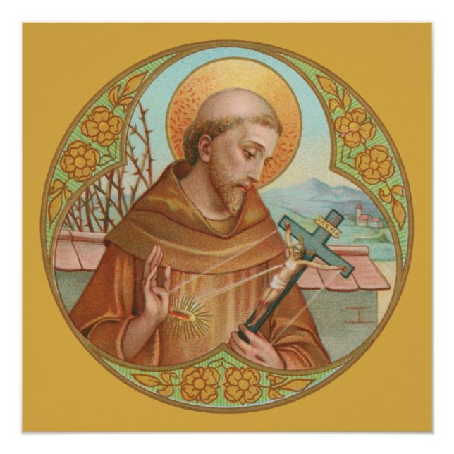 Póster S. Francisco de Assis (BK 002) (Frente)