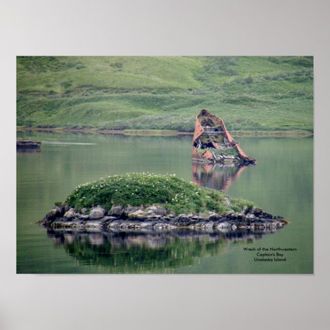 Poster S. S. Northwestern, WWII Sunken Ship (Frente)