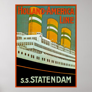 Poster s.s. Statendam