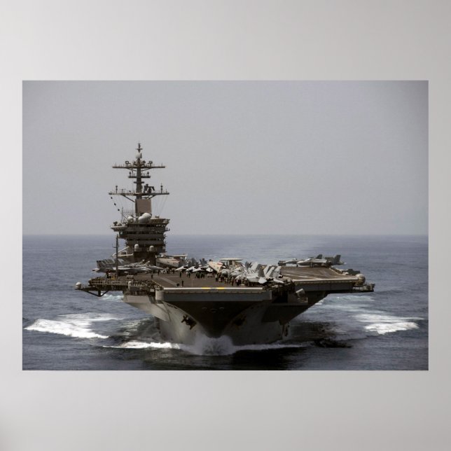Póster S Theodore Roosevelt (CVN 71) (Frente)