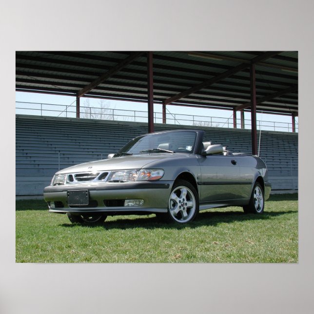 Póster Saab 9-3 Convertível (Frente)