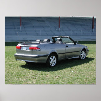 Poster Saab 9-3 Convertível