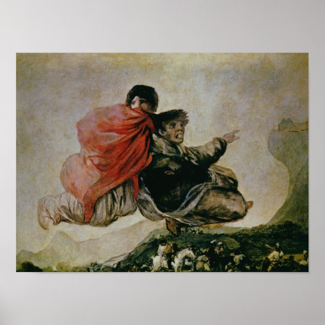 Póster Sabá das Bruxas, c.1819-23 (Frente)