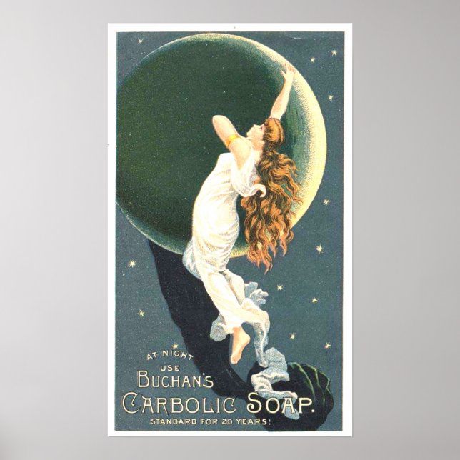 Póster Sabão Carbólico de Buchan (Frente)