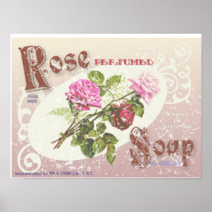 Poster Sabão cor-de-rosa afligido