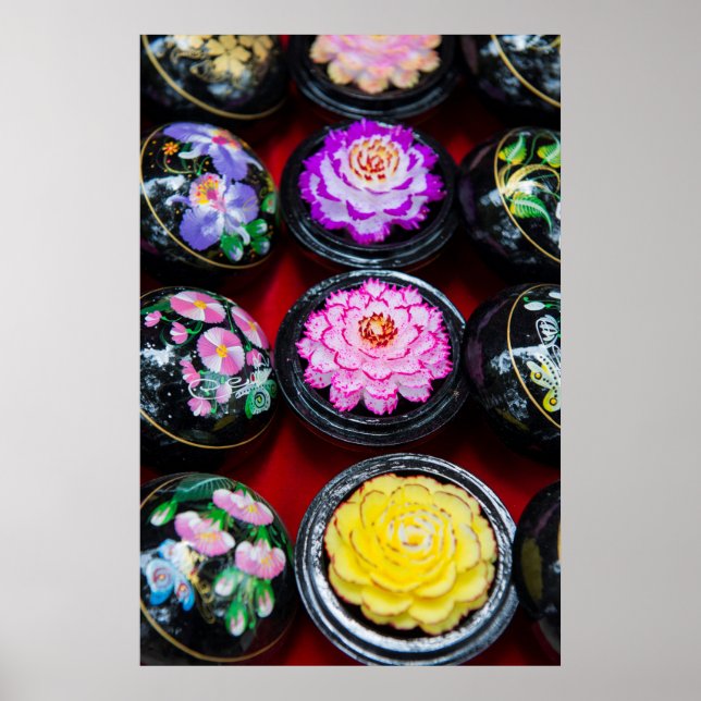 Póster Sabão Esculpido No Mercado (Frente)