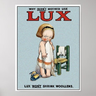 Póster Sabão Lux