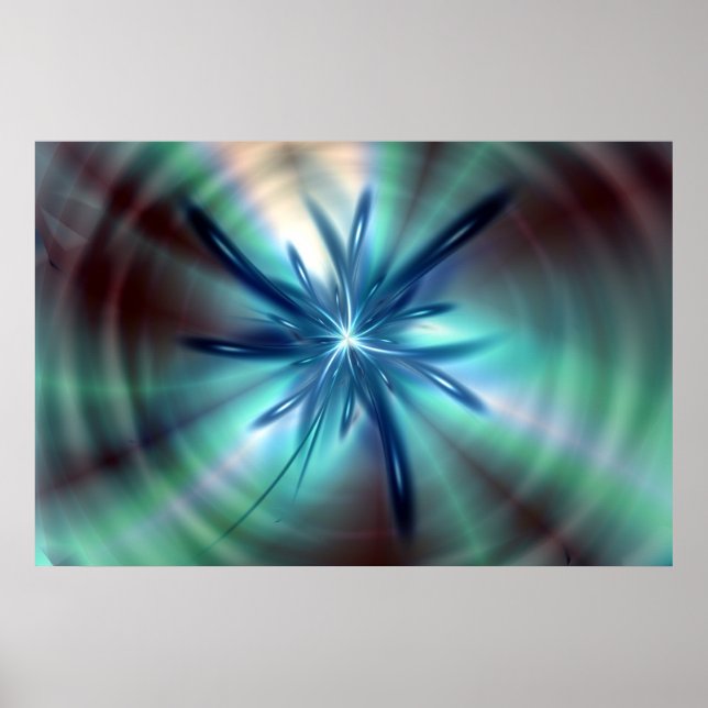 Póster Sabedoria Azul (Frente)