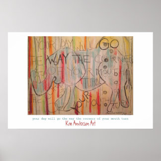 Poster Sabedoria Elefante