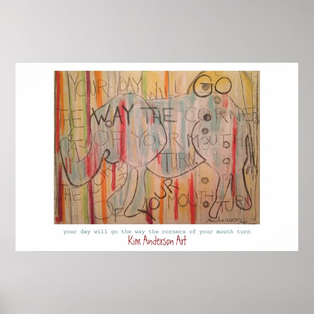 Poster Sabedoria Elefante (Frente)