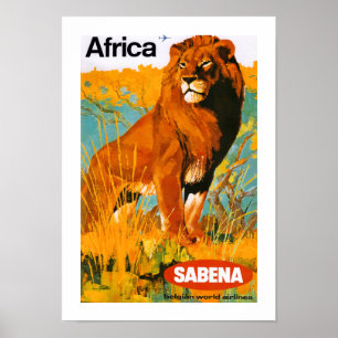 Póster ~ Sabena de África
