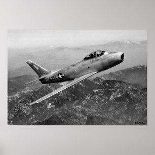Poster Saber F-86A