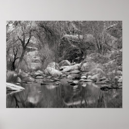 Poster Sabino Creek no Inverno Fotográfico
