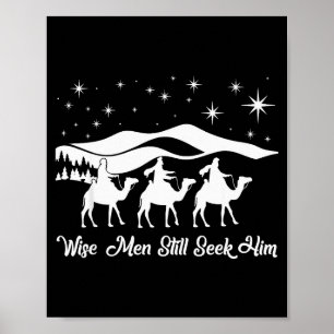 Poster Sábios Homens Ainda O Procuram Jesus Natal Cristão