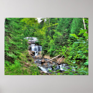 Póster Sable Falls, Pictures Rocks Nat'l Lakeshore, MI