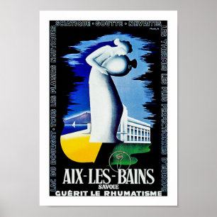 Poster ~ Sabóia de Aix-les-Bains