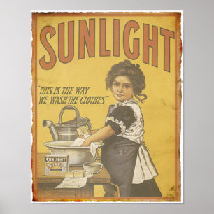 Póster Sabonete de luz solar - 1873
