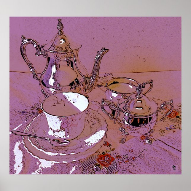 Poster Sabor elegante (Frente)