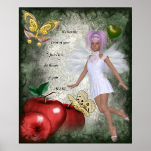 Póster Sabores de seu heart_greenheart