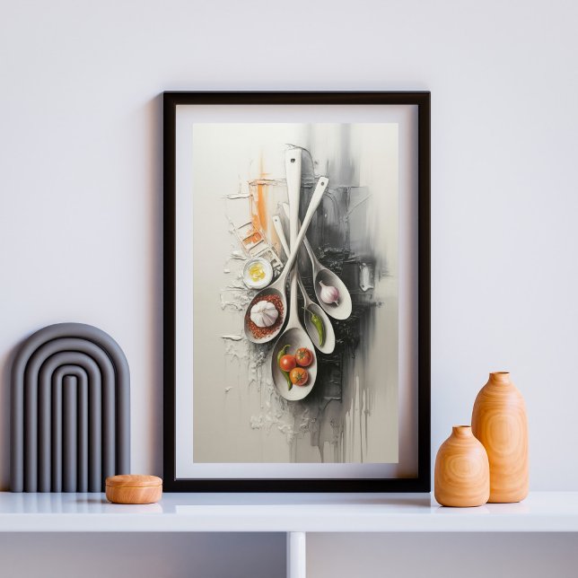 Poster Sabores Pendurados em Silêncio (Criador carregado)