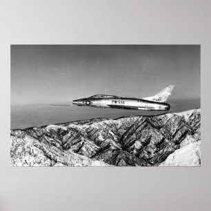 Poster Sabre F-100 super