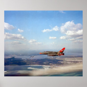Póster Sabre F-100 super