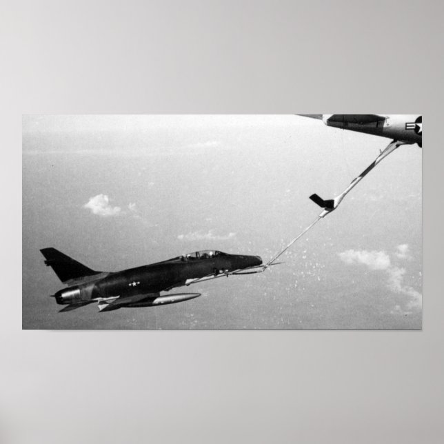 Póster Sabre F-100 super (Frente)