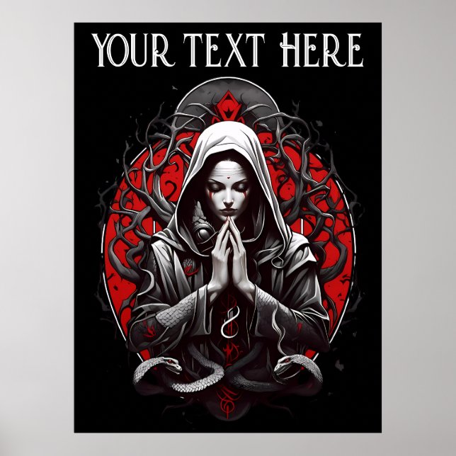 Poster Sacerdote Serpente da Grove Sombra (Frente)