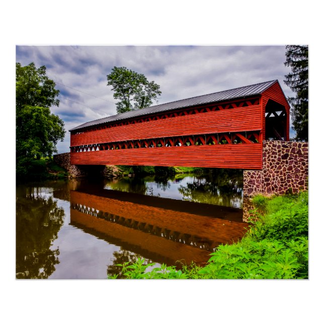 Póster Sachs Covered Bridge (Frente)