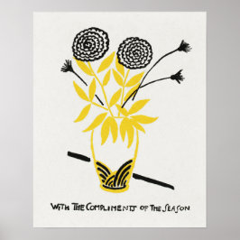 Poster Sačien's 'With the Compliments of the Season' (Com