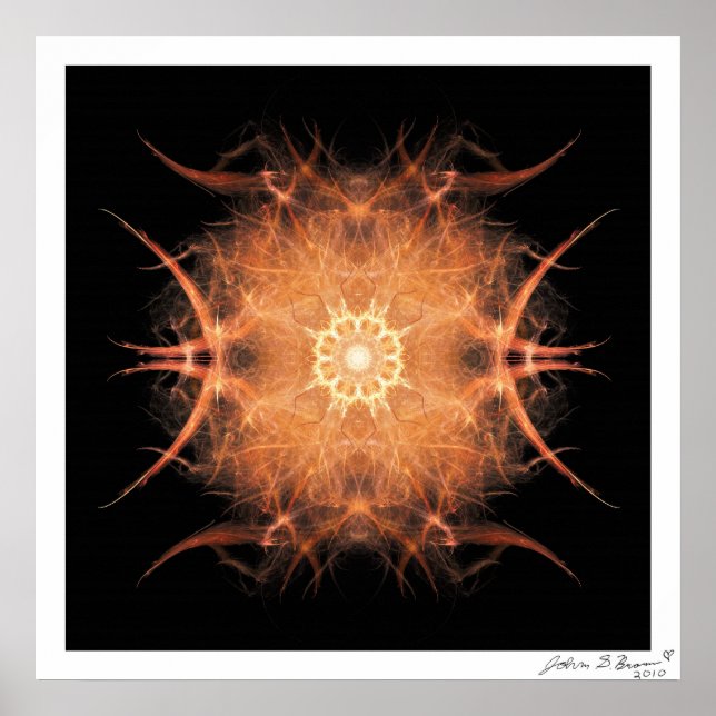 Póster Sacral Chakra (Frente)