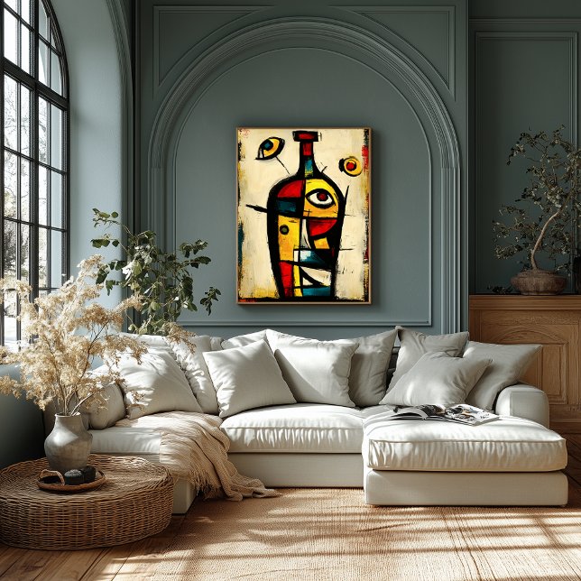 Poster Sacred Bottle Contemporary Abstract Expressionism (Criador carregado)