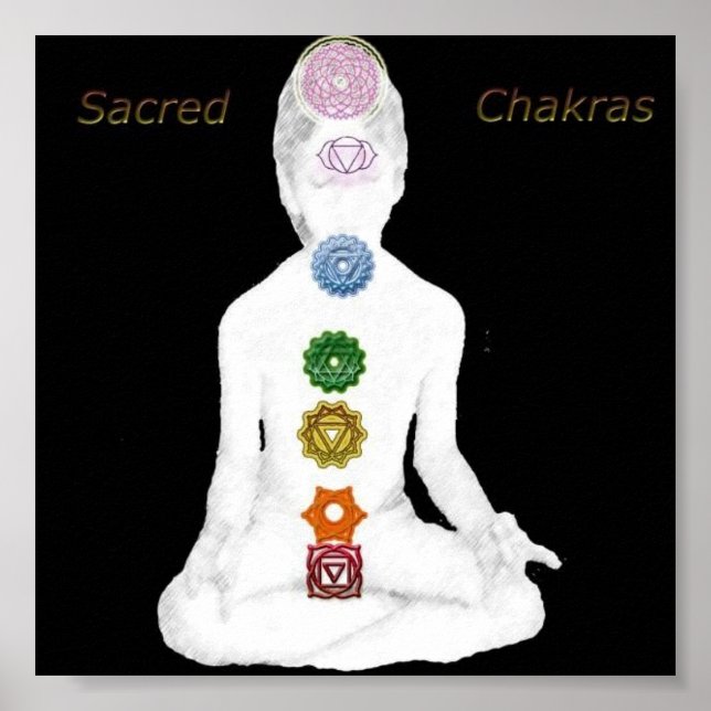 Póster Sacred Chakras (Frente)