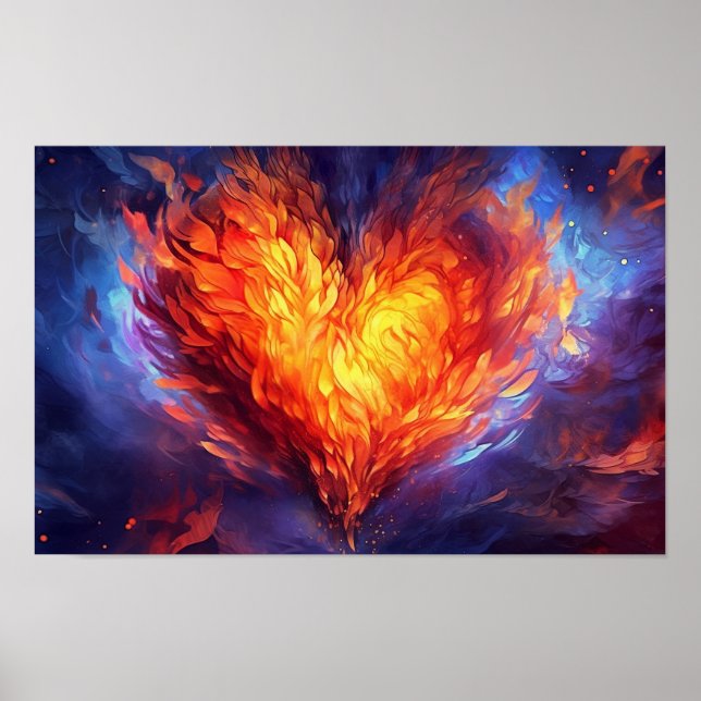 Poster Sacred Flame of Love (Frente)
