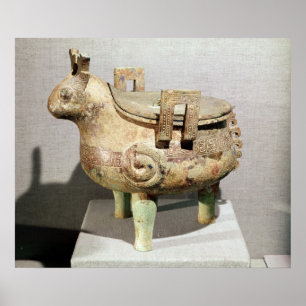 Poster Sacrificial "seu-ting" a figura animal
