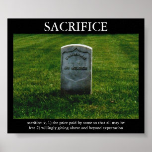 Póster Sacrifício