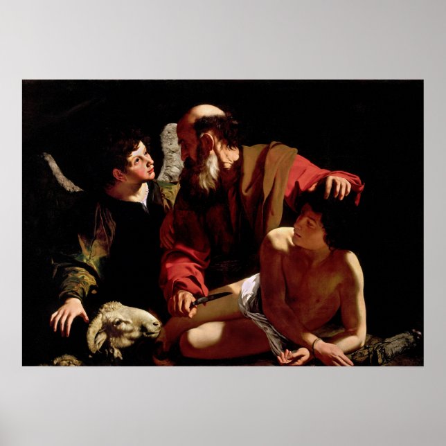 Poster Sacrifício de Isaac (Frente)