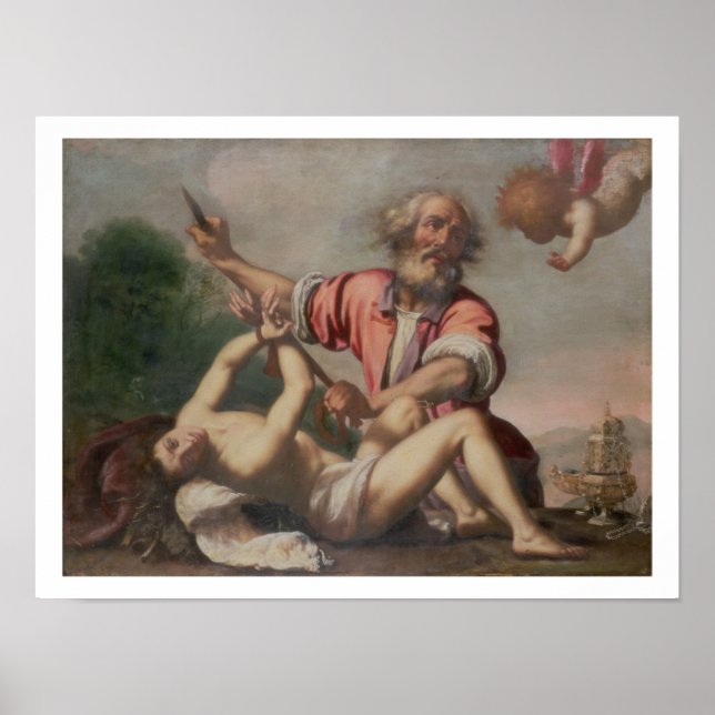 Poster Sacrifício de Isaac (Frente)