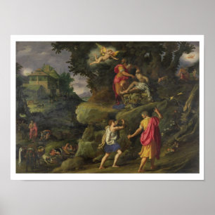 Póster Sacrifício de Isaac, 1601 (óleo no painel)