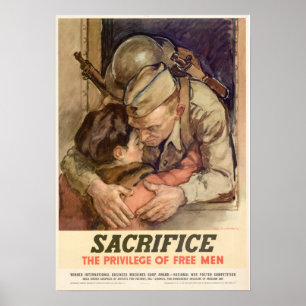 Poster Sacrifício WII... O Privilégio dos Homens Livres