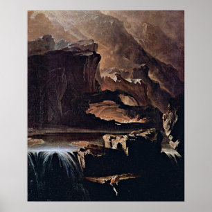 Poster Sadak à procura das águas por John Martin