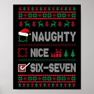 Poster Safado Bonito 6 7 Meme Engraçado Cérebro Podre Nat